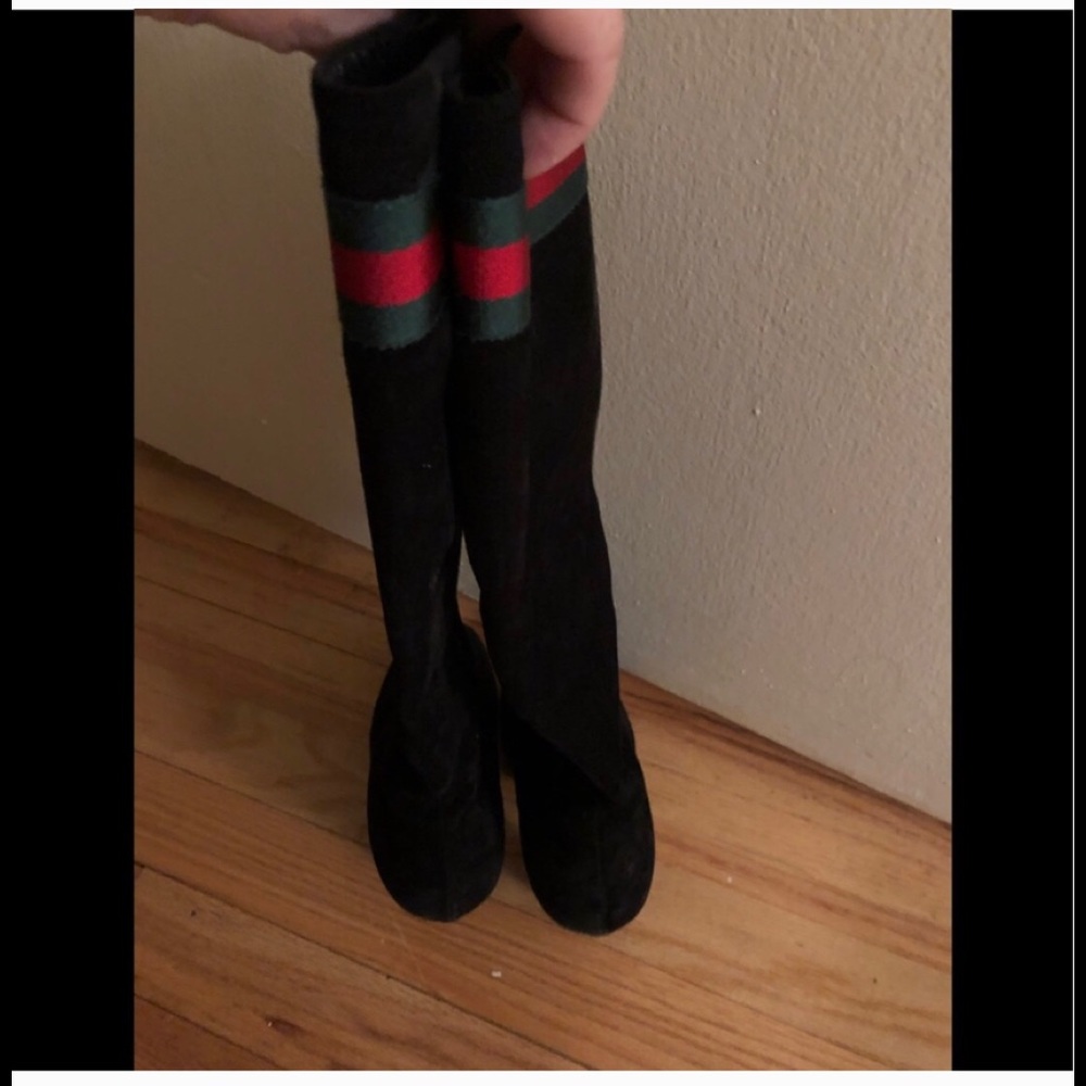 Gucci knee hi boots